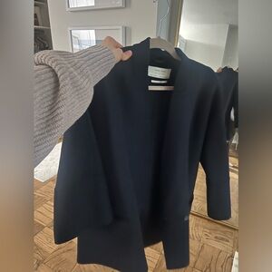 Navy Zara Peacoat